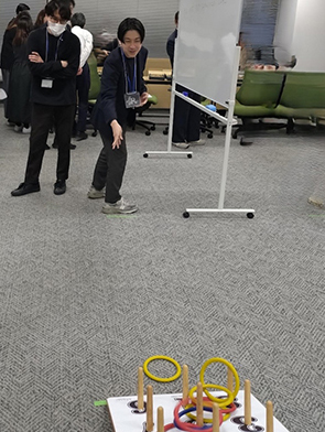 運動イベント「公式ワナゲ」の様子