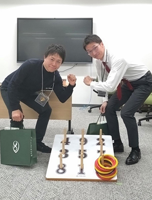 運動イベント「公式ワナゲ」の様子